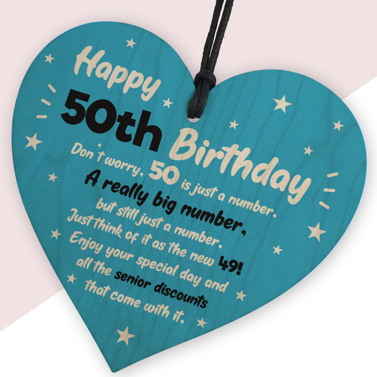 Funny 50th Birthday Gift for Women and Men Turning 50 Years Old