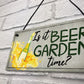 Beer Signs Beer Hanging Garden Shed Wall Sign Pub Bar Plaques