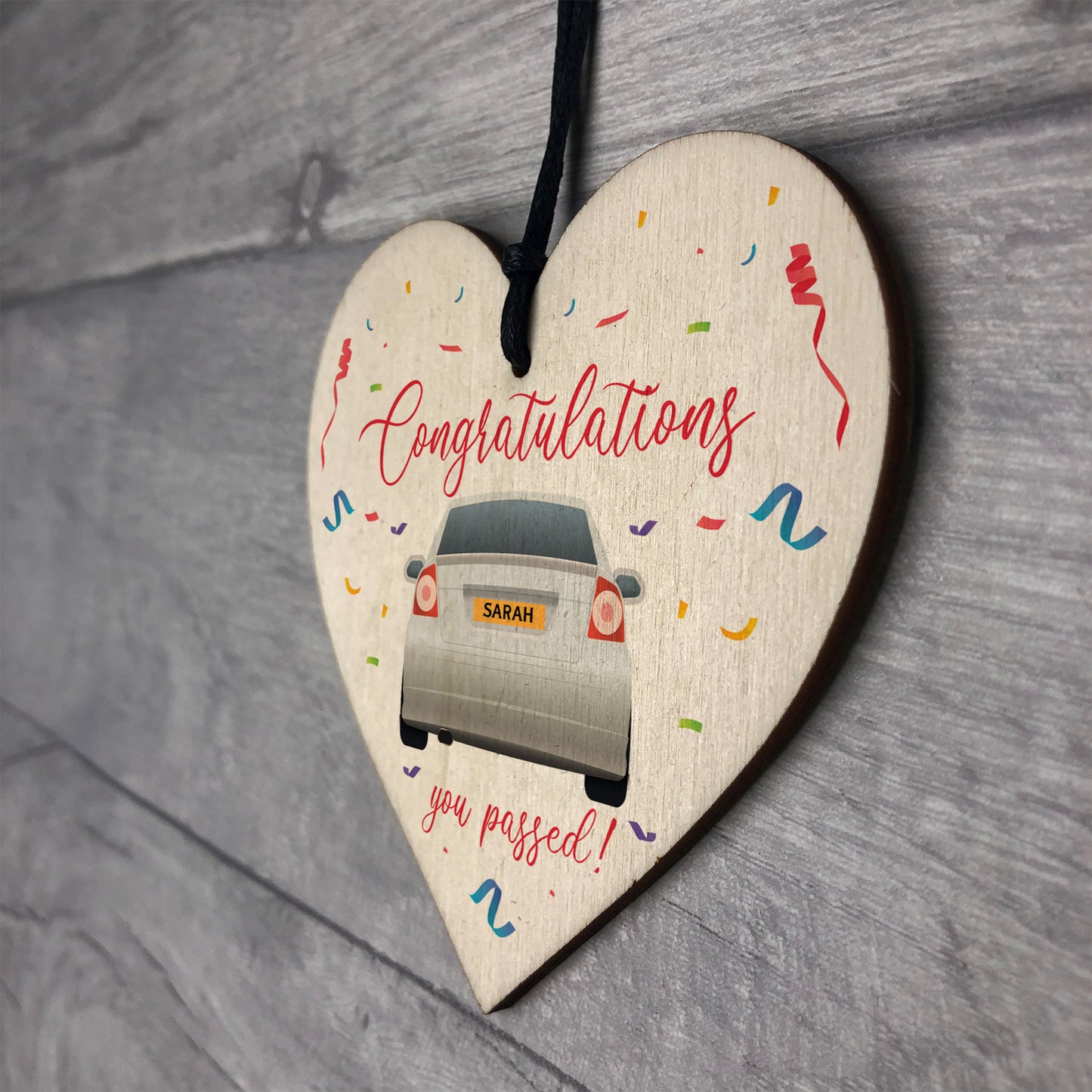 Congratulations You Passed Driving Test Personalised Gift