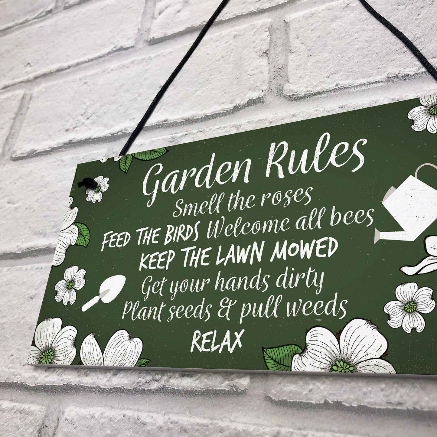 Garden Sign Outdoor Novelty Plaque SummerHouse Garden Shed Gift