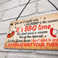 BBQ Novelty Garden Sign SummerHouse Bar Man Cave Shed Plaque