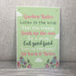 Funny Garden Rules Wall Plaque For Garden Shed Summer House