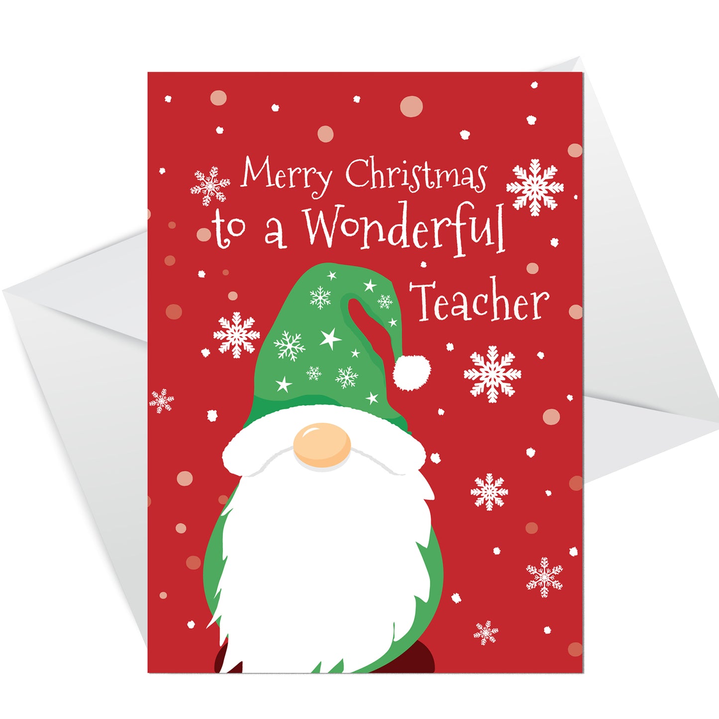 Pack of 6 Christmas Cards For Teacher Nursery Teachers Preschool