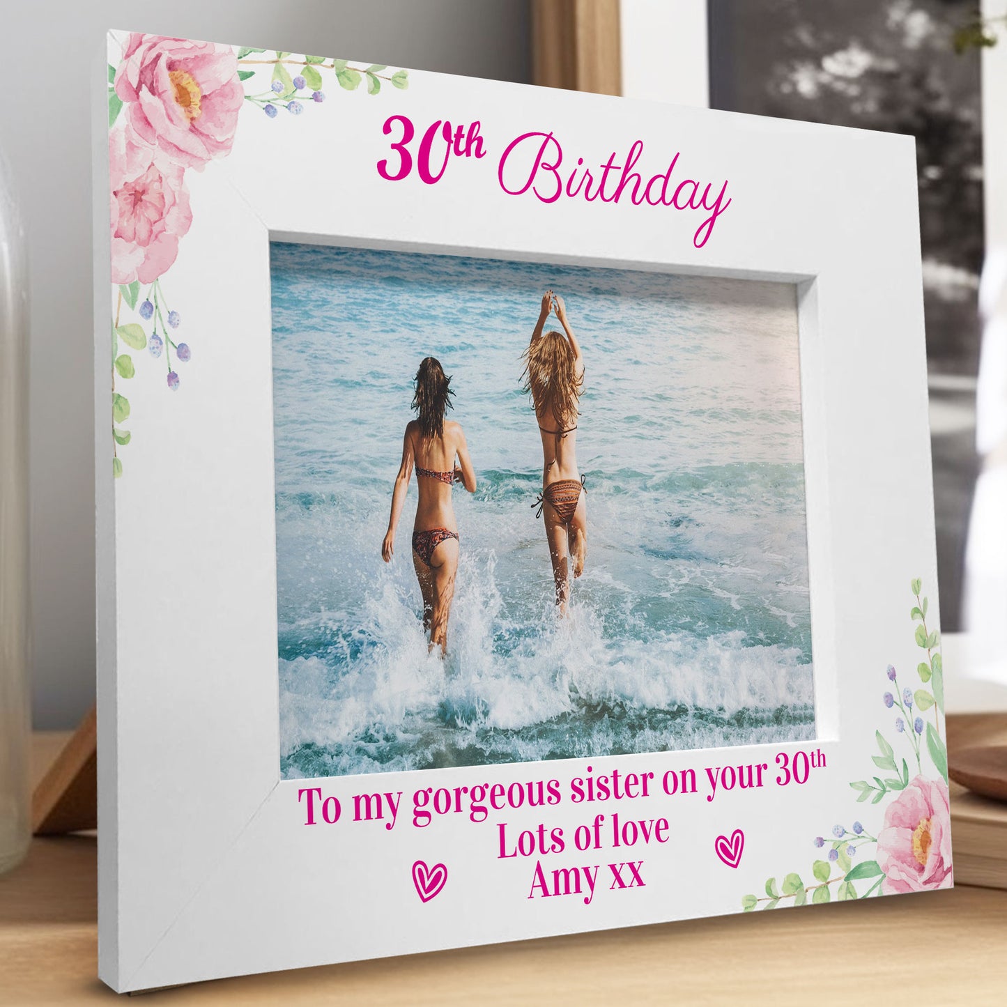 Personalised 18th 21st 30th Birthday Gift For Sister Friend Mum