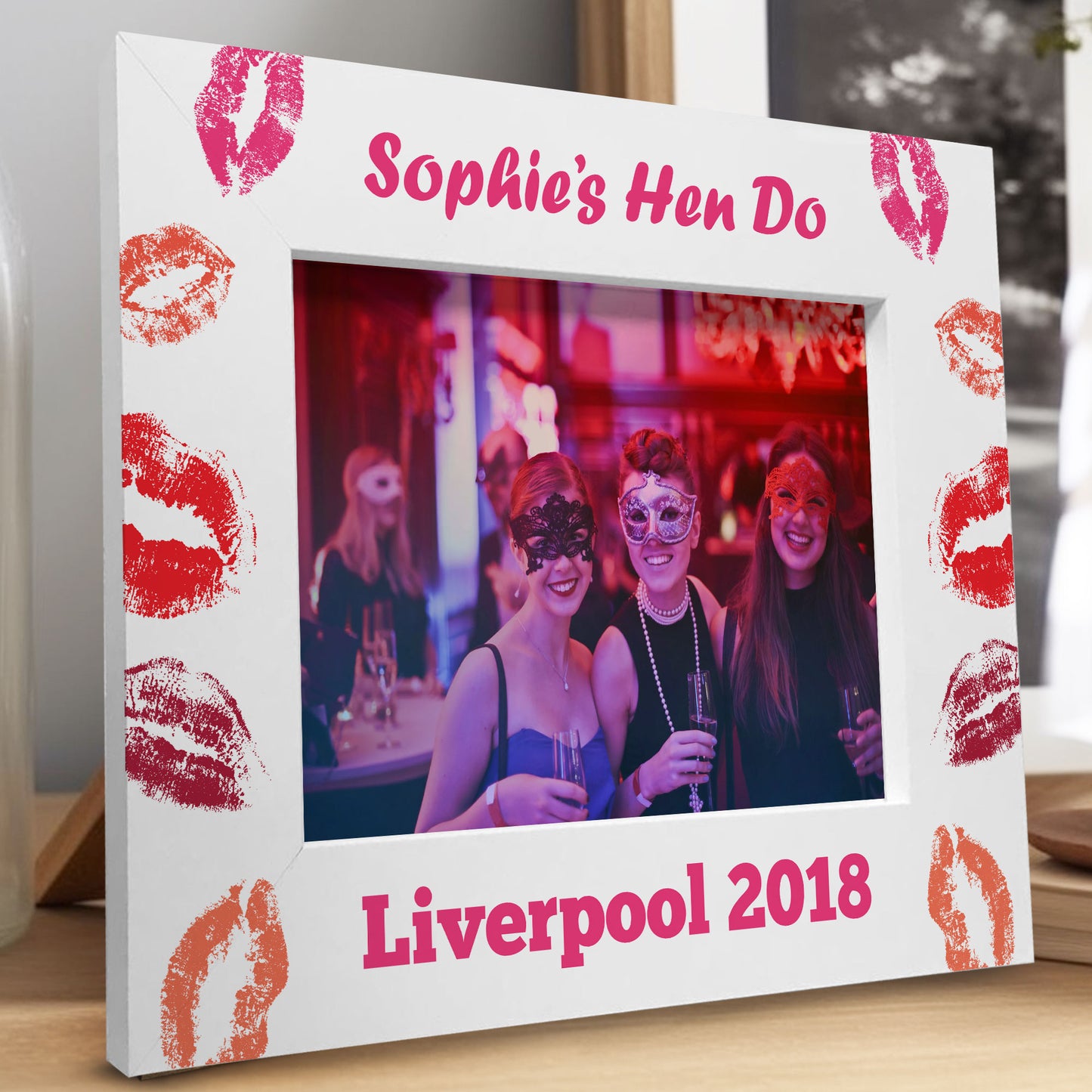 Personalised Hen Party Gift Girls Night Out Photo Frame Bride