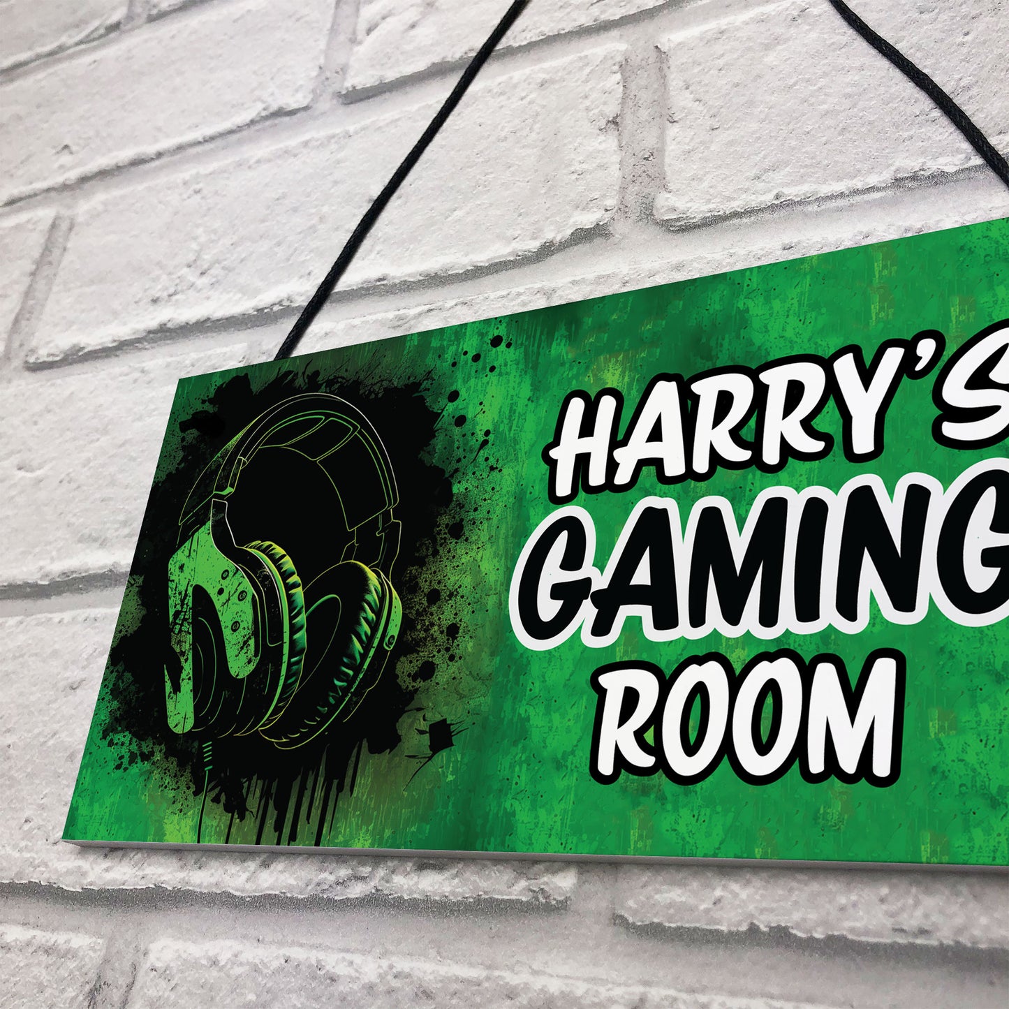 Gamer Personalised Bedroom Door Signs Gamer Accessories Gifts