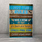 Funny Hot Tub Rules Wall Plaque Novelty Hot Tub Outdoor Garden