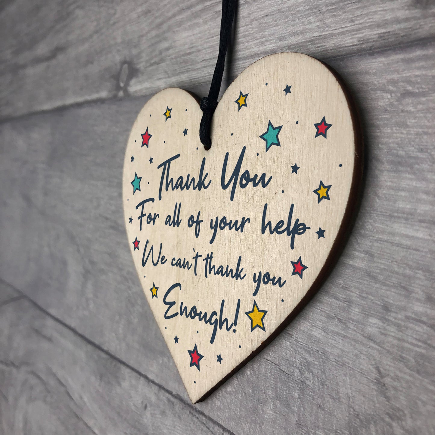 Thank You For Your Help Gift For Teacher Nurse Volunteer Carer