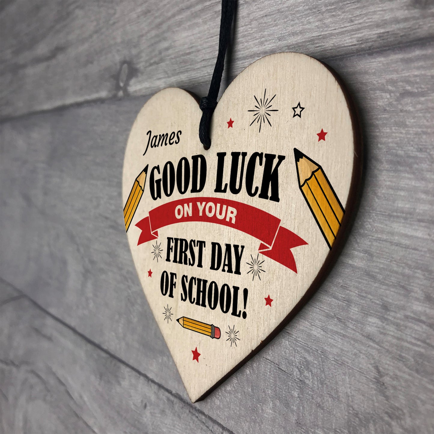 PERSONALISED First Day of School Good Luck Gifts Back To School