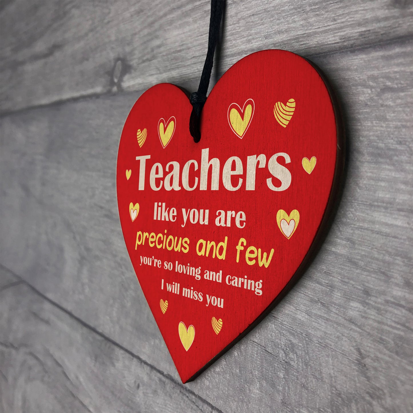 Teacher Gifts Wooden Heart Thank You Teacher Nursery Gifts