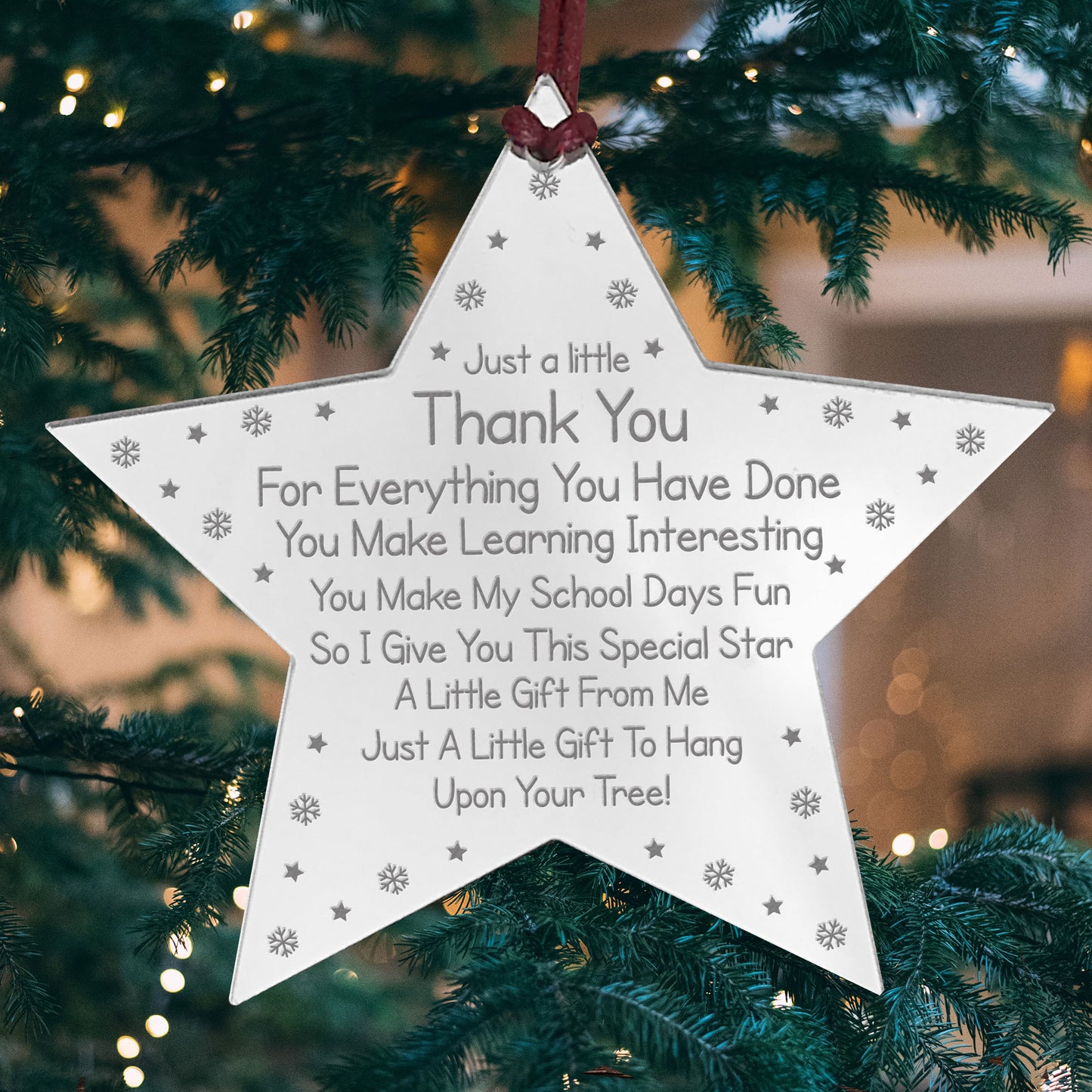 Christmas Gift For Teacher Assistant Engraved Nursery School