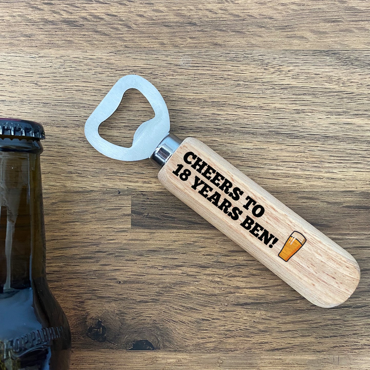 Novelty 18th Birthday Gift For Son Brother Bottle Opener