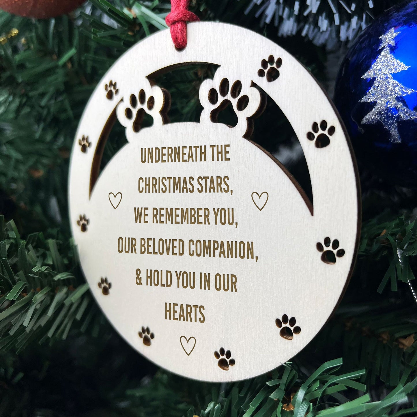 Christmas Tree Decoration Pet Memorial Decoration Dog Cat
