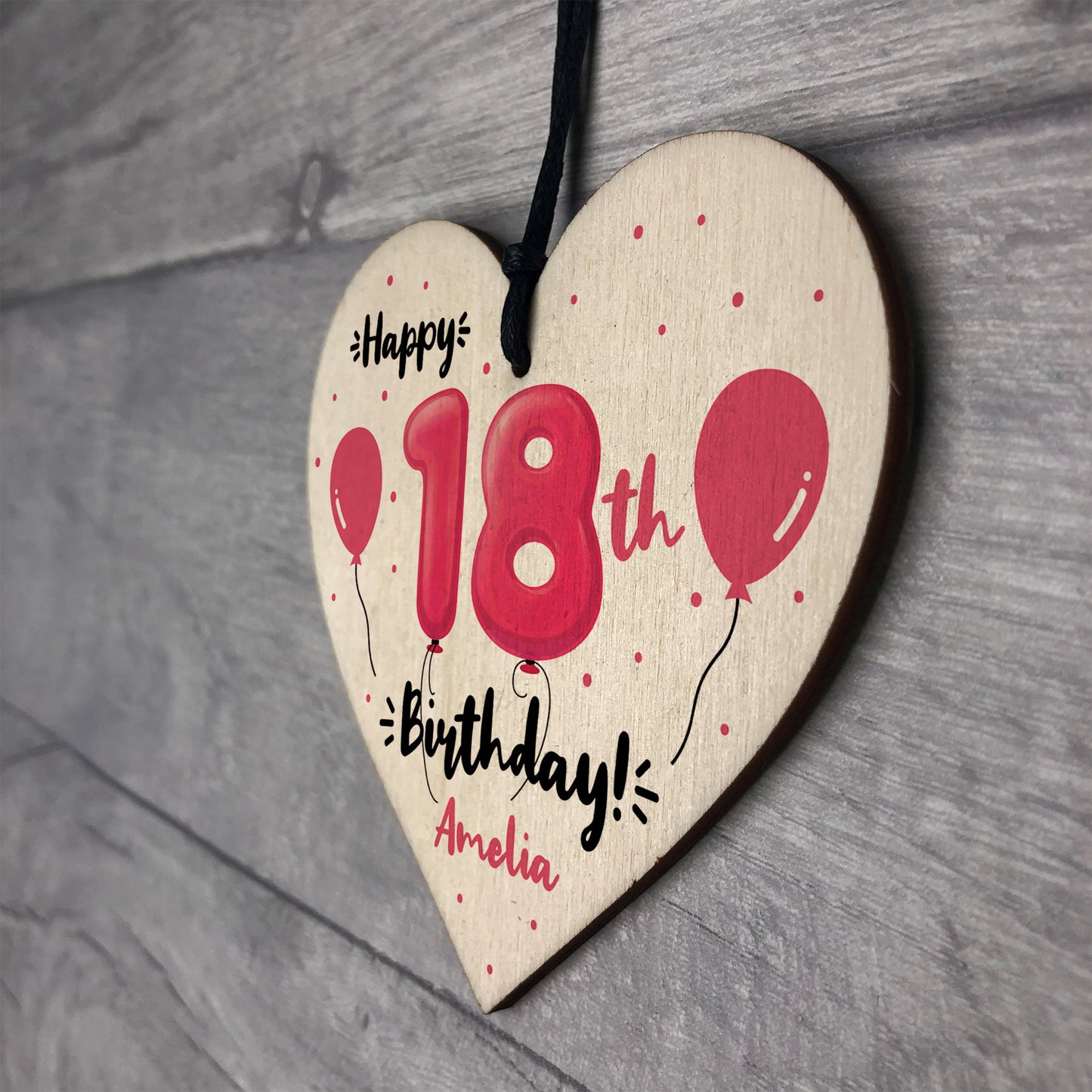 18th Birthday Gift For Daughter Sister Personalised 18th Decor