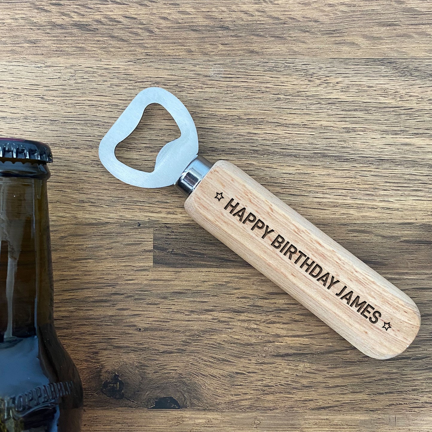 Personalised Birthday Gift For Him Engraved Opener Gifts