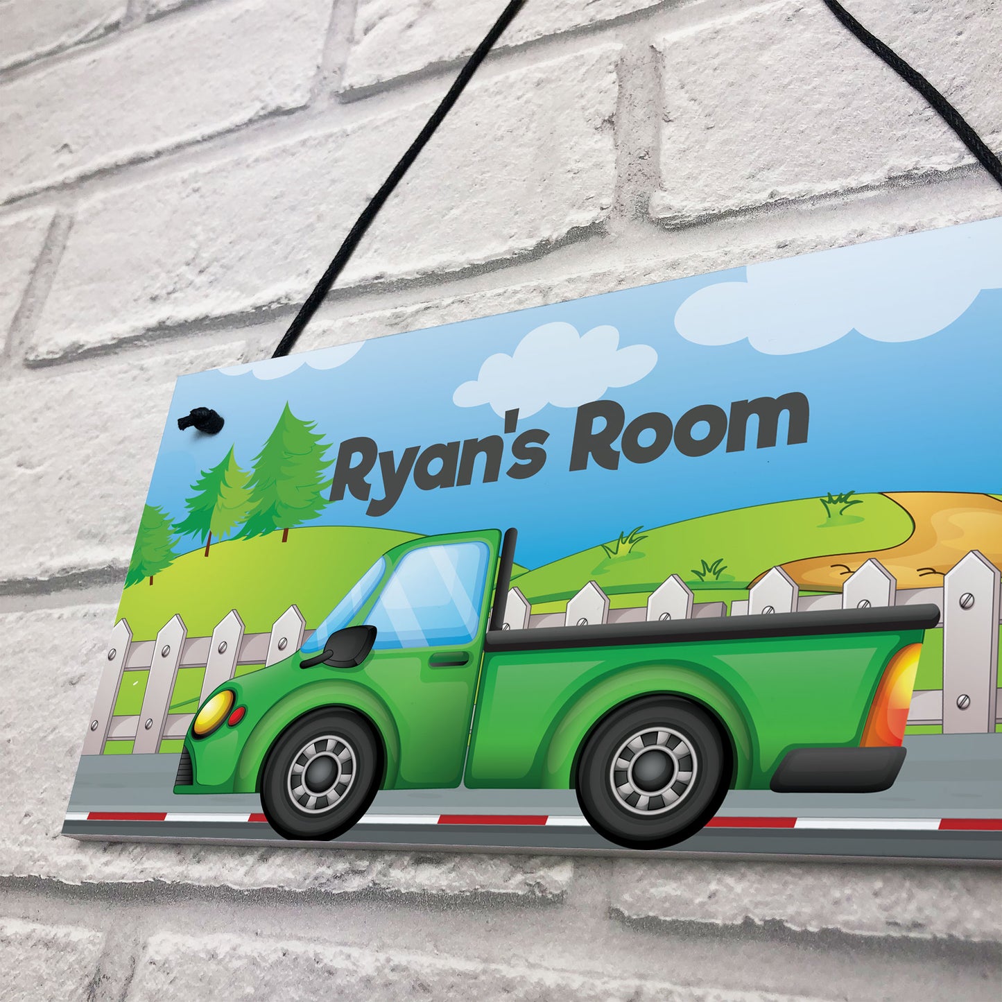 Boys Bedroom Door Sign PERSONALISED Nursery Decor For Boy