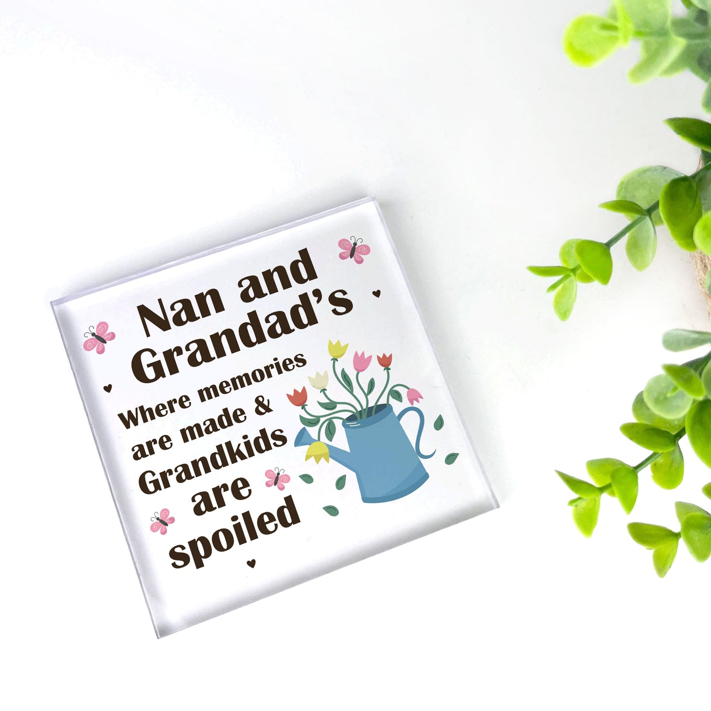 Nan Grandad Plaque Home Decor Christmas Birthday Gifts