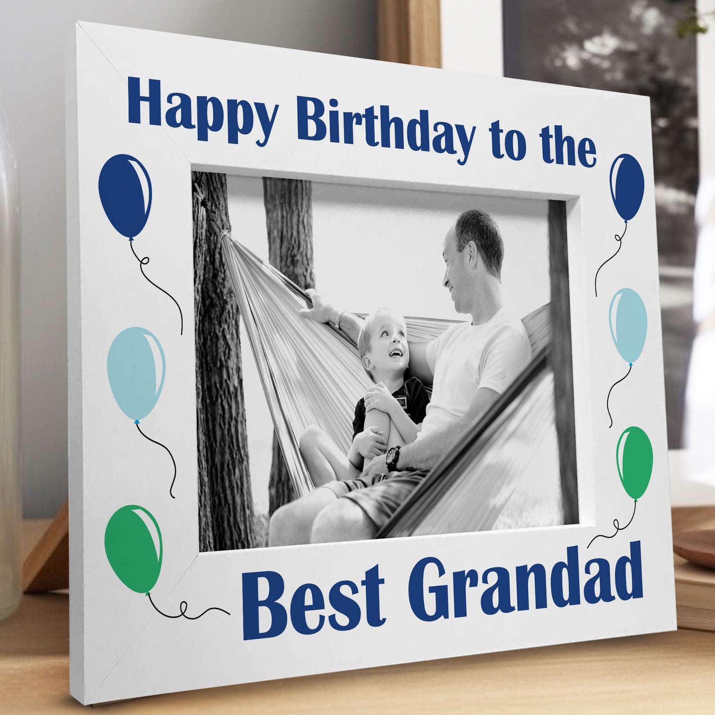 Birthday Gift Best Grandad Gift for Grandad Wooden Photo Frame