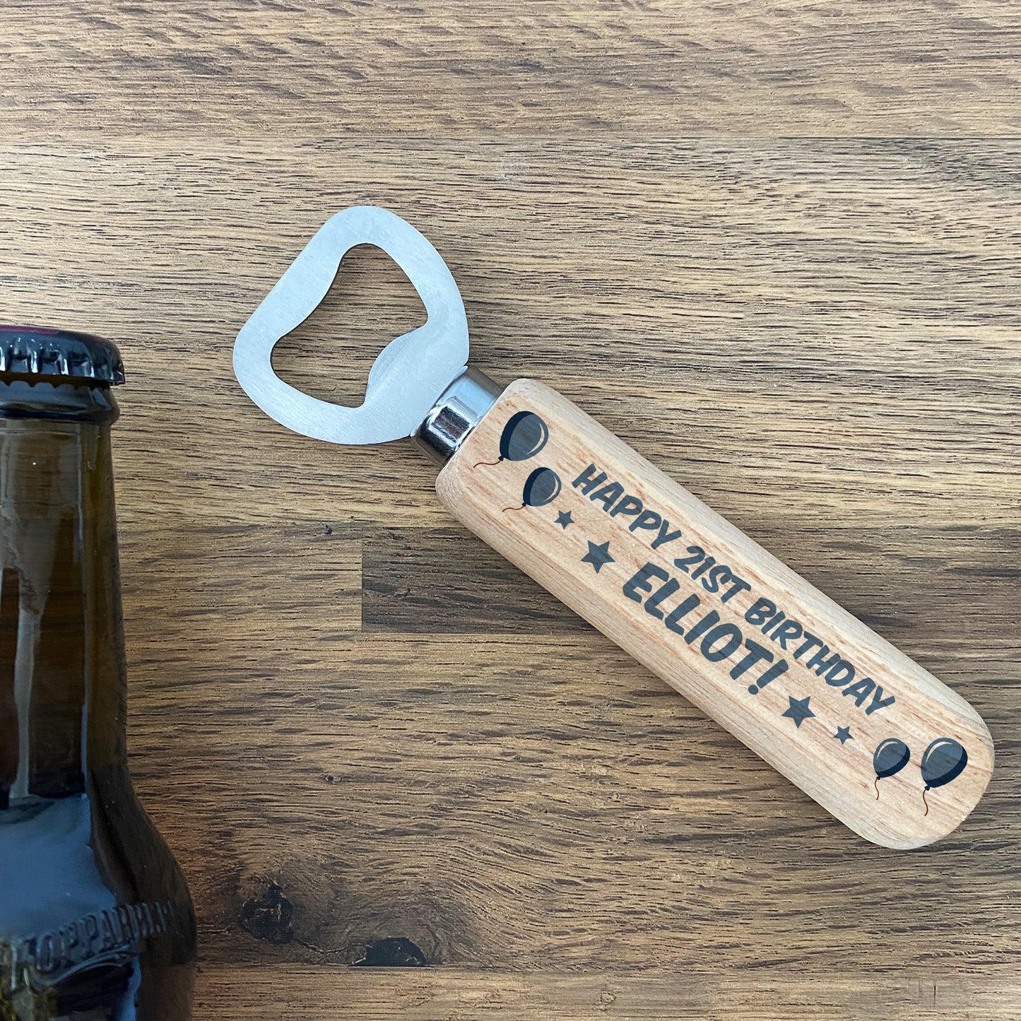 Personalised Birthday Bottle Opener 18th 21st 30th 50th Novelty