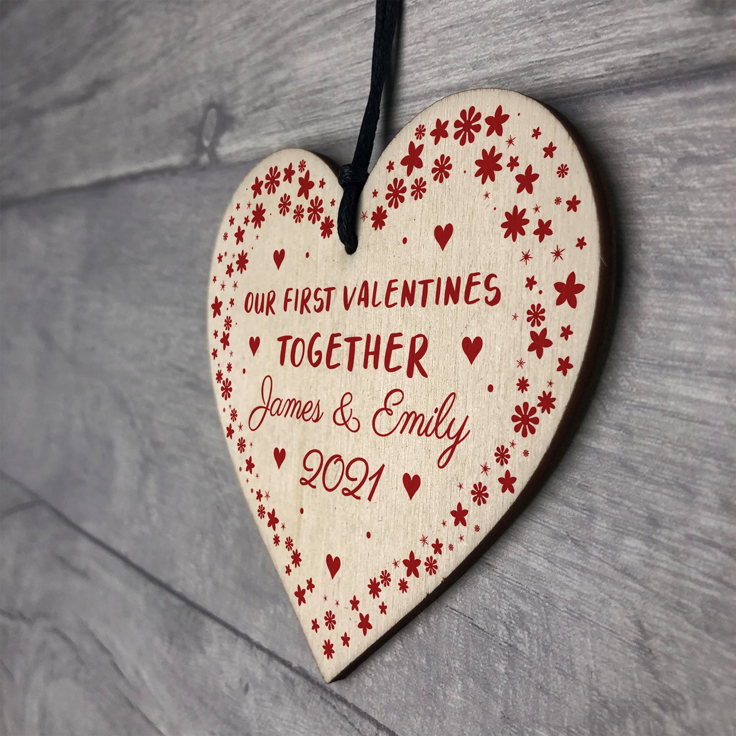 1st First Valentines Day Gift For Couple Him Her PERSONALISED