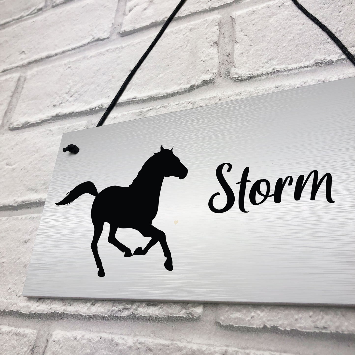 Personalised Stable Sign For Horse ANY NAME Horse Lover Gift