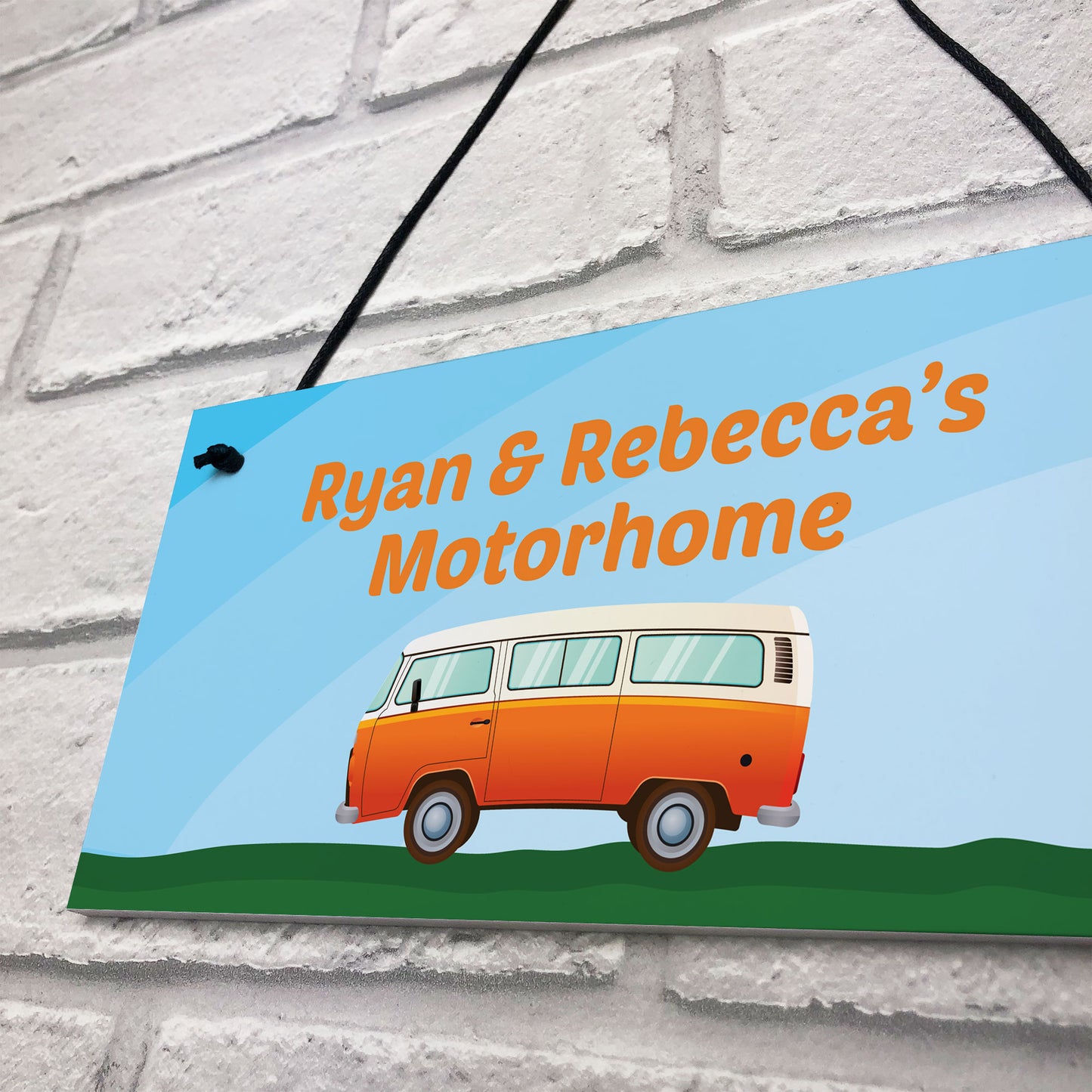 PERSONALISED Motorhome Sign Caravan Accessories Gift