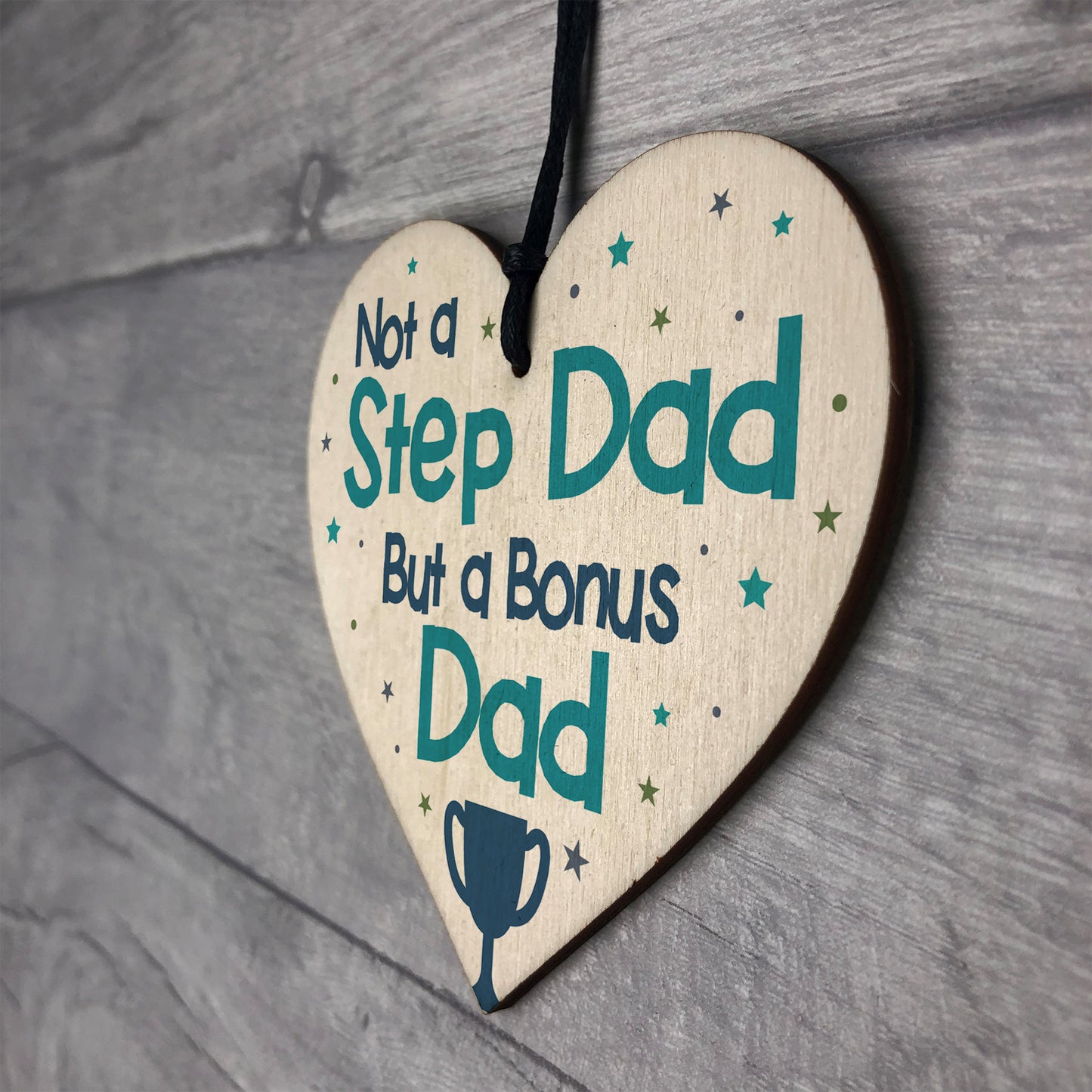 Novelty Gift For Step Dad Fathers Day Gifts For Step Dad Heart