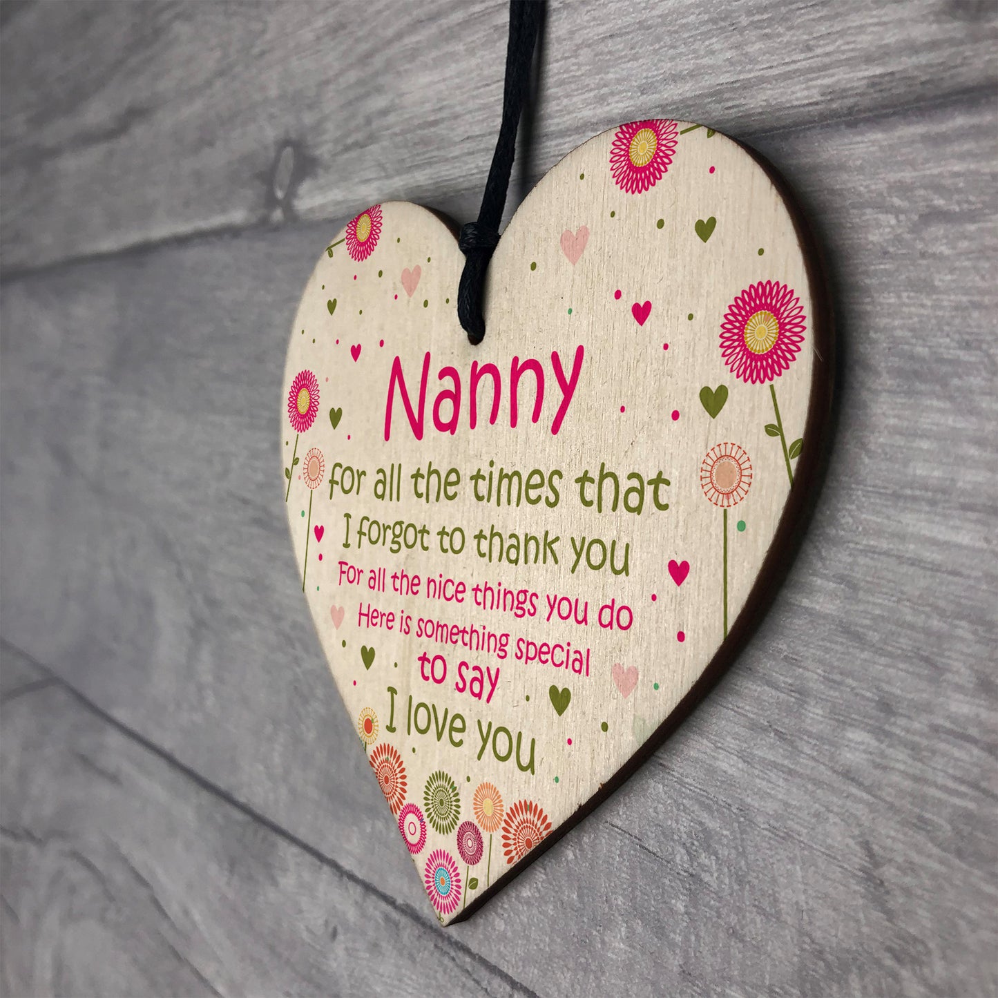 Personalised Nan Nanny Nana Nanna Birthday Christmas Gift