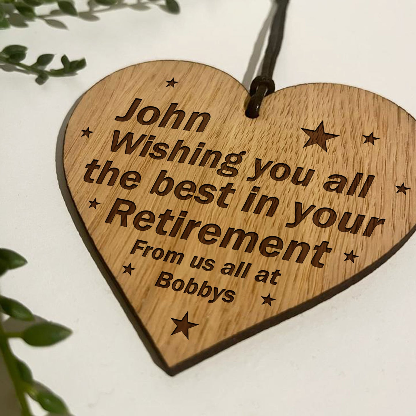 Retirement Gift For Him Her Personalised Colleague Gift