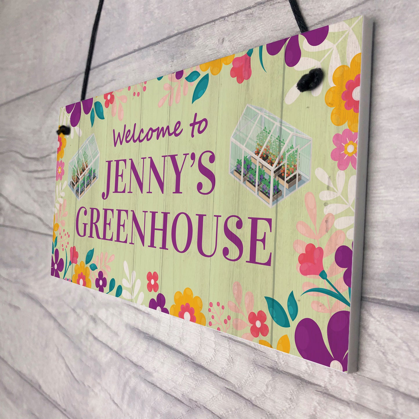 Garden Sign / Greenhouse Sign / Personalised Garden Sign