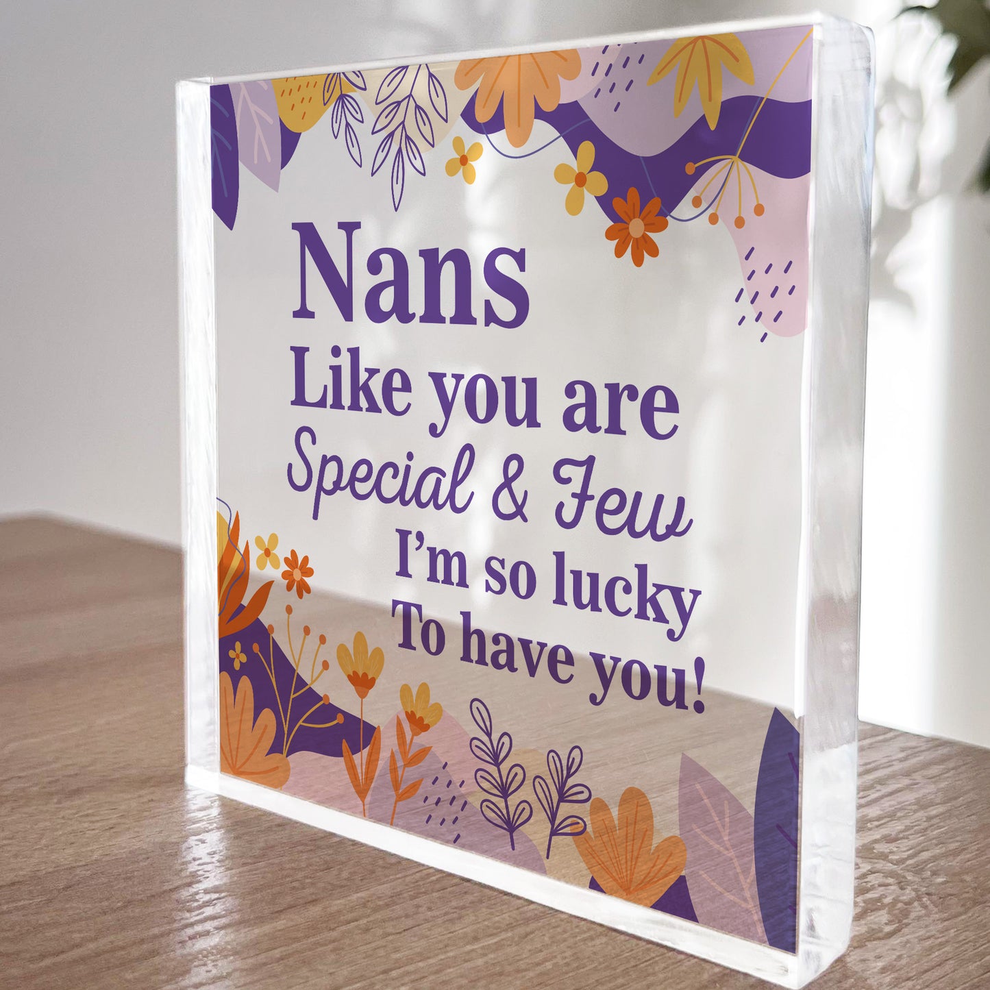 Nan Gifts NAN PLAQUE Birthday Christmas Gift For Nan Nanny