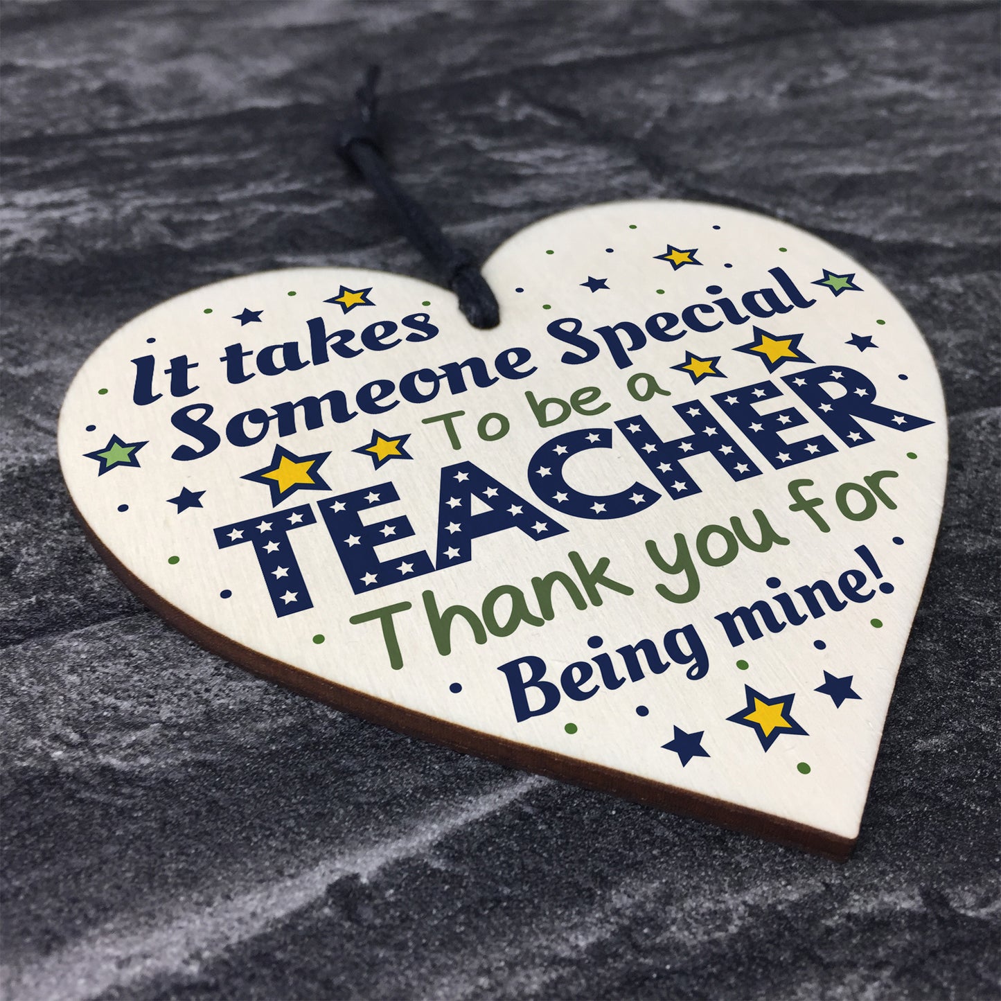 Special Teacher Gifts Teacher Thank You Wooden Heart