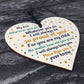 Novelty Son Gift Wooden Heart Son Birthday 18th 21st Card Gift