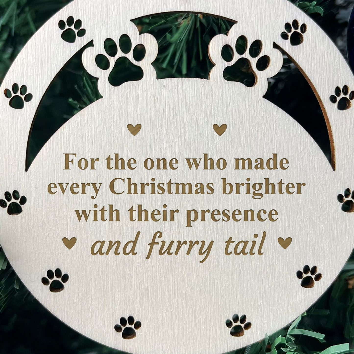 Dog Memorial Decoration For Christmas Pet Memorial Gift