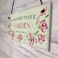 Yarden Sign For Outdoor Welcome Sign For Garden Summerhouse