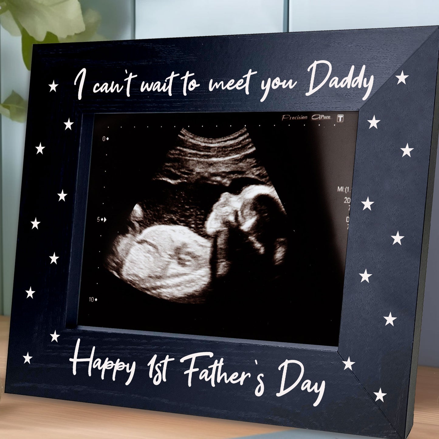 1st Fathers Day Gifts For Daddy Wooden Photo Frame Daddy Gifts