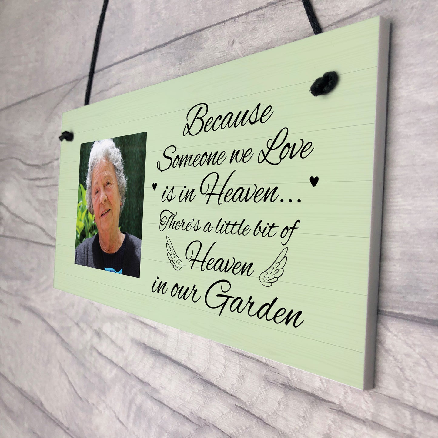 In Memory Of Nan Mum Dad Garden Memorial Sign Personalised