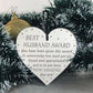 Valentines Gift Novelty Award Mirror Heart Gift For Husband