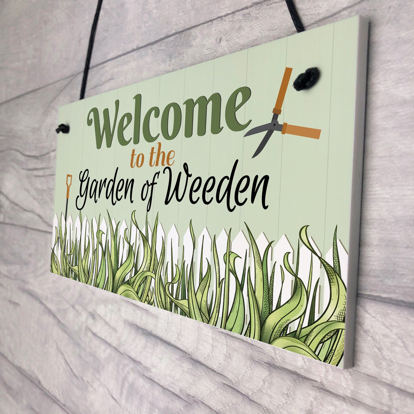 Garden Of Weeden Funny Novelty Garden Shed Home Decor Plaques