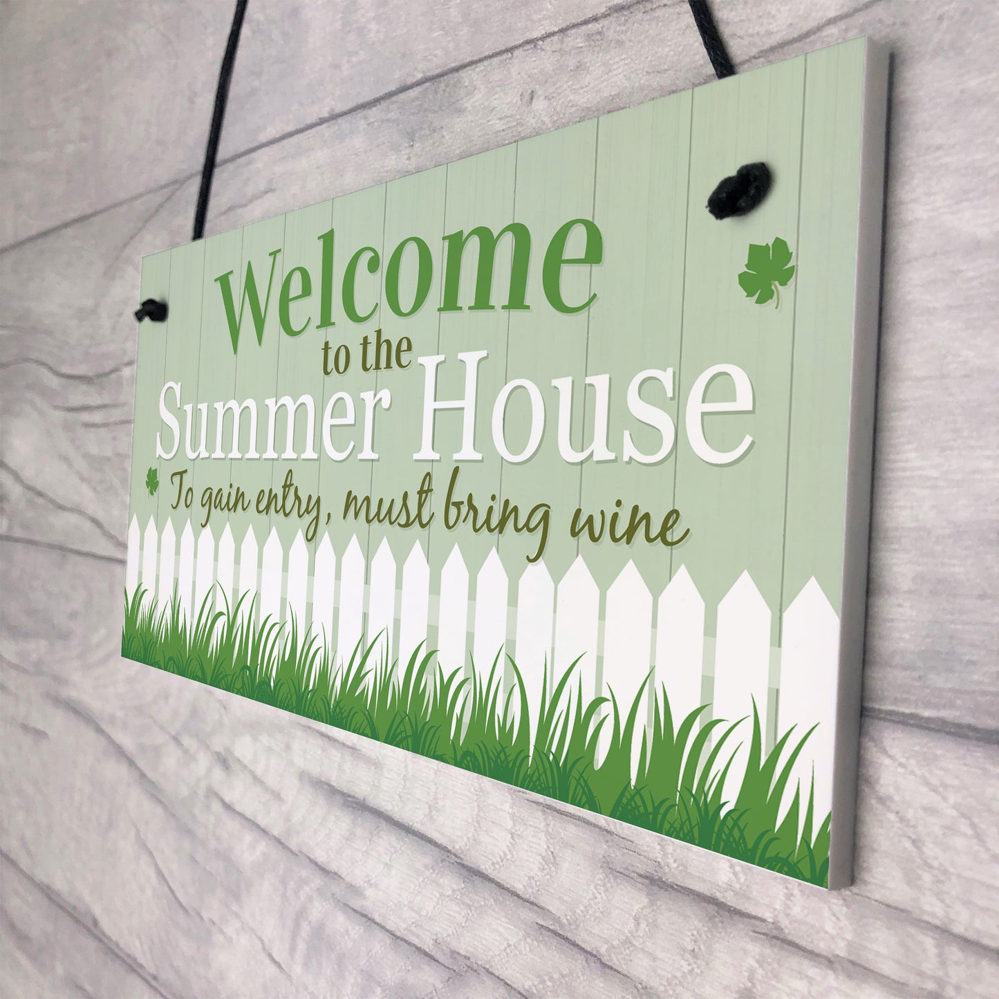 Welcome To Garden Novelty Plaque Summer House Sign Garden Shed