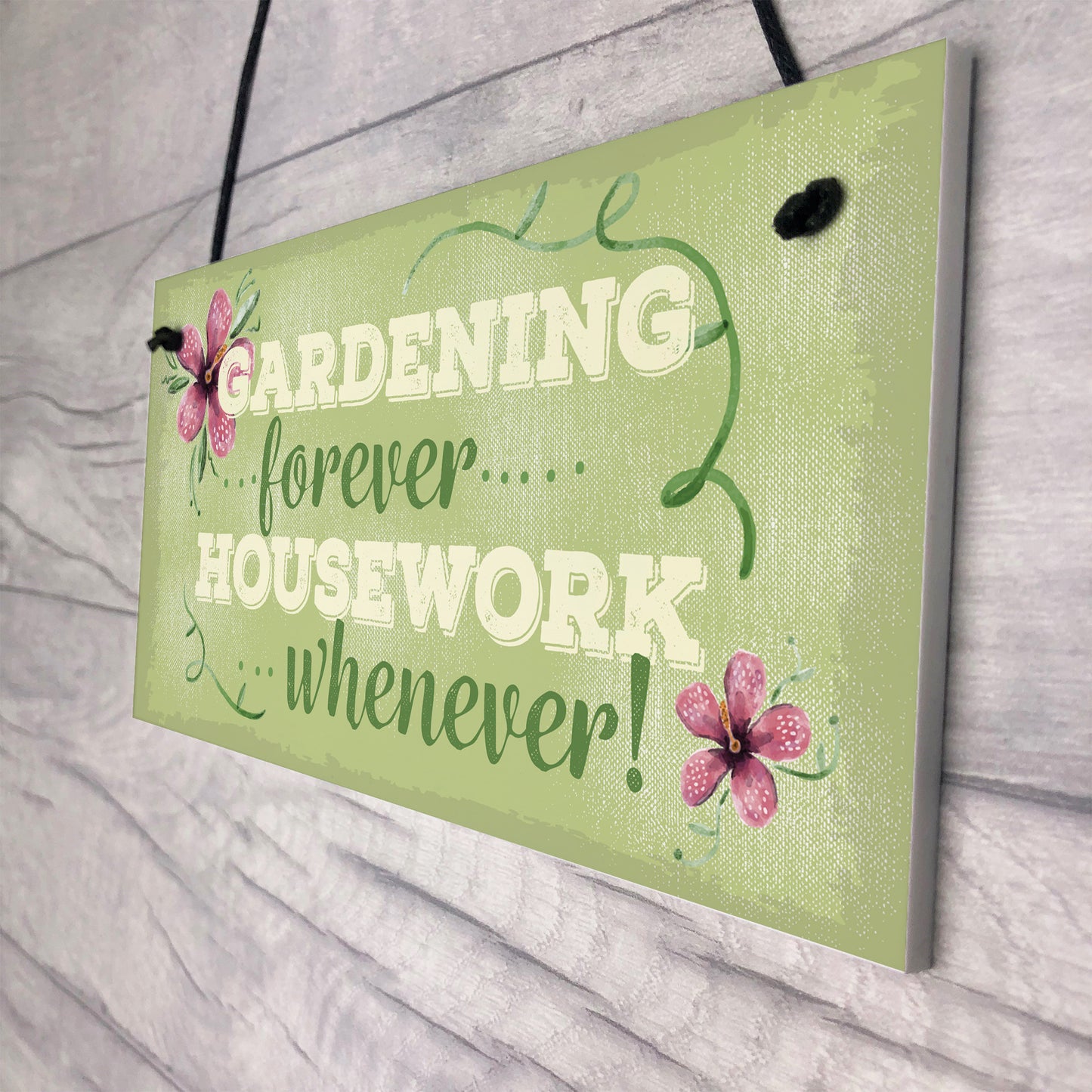 Gardening Forever SummerHouse Sign Garden Shed Mum Nan