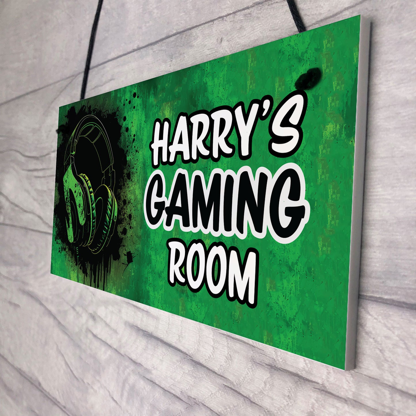 Gamer Personalised Bedroom Door Signs Gamer Accessories Gifts