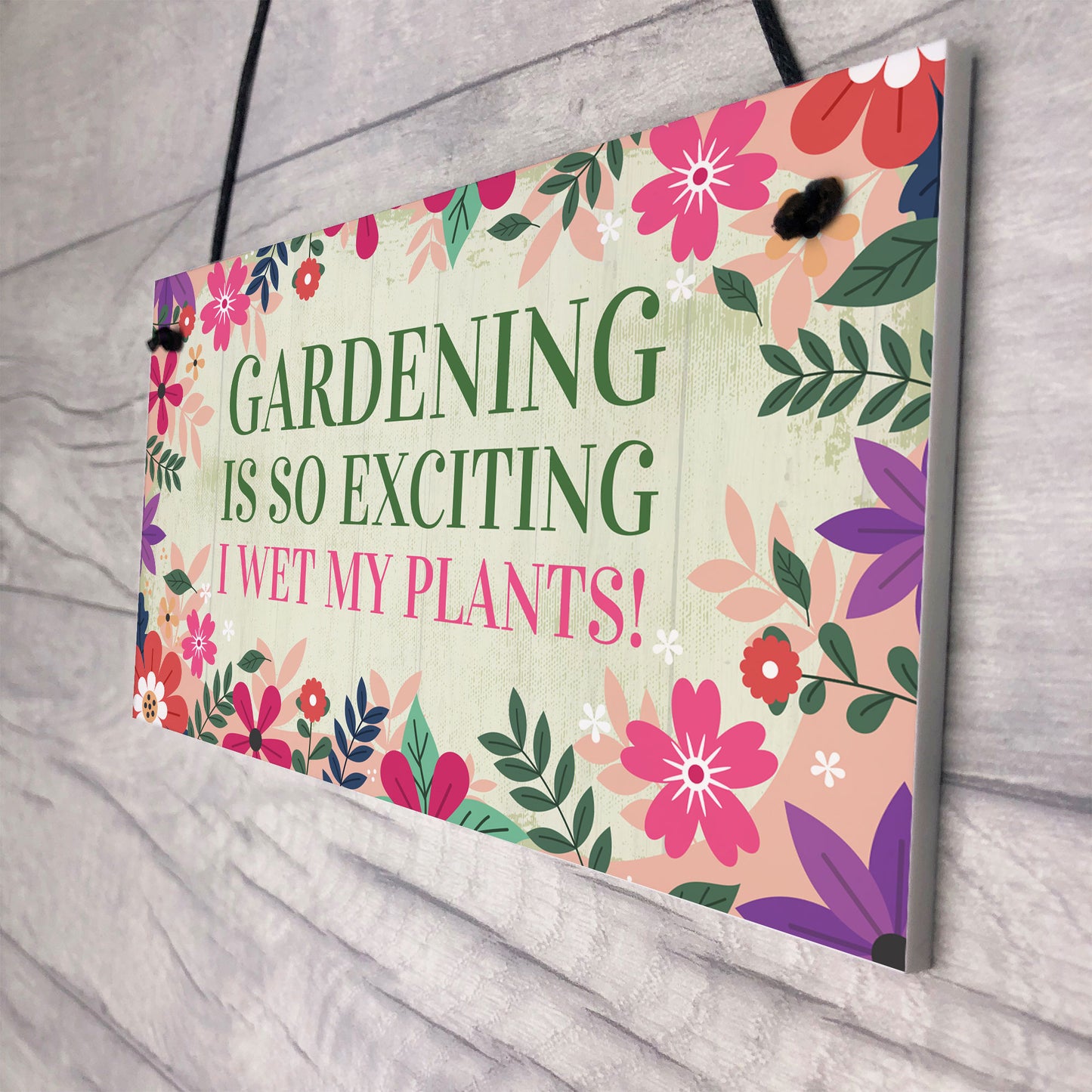 Funny Garden Plaque Gardening Gifts Hanging Garden Shed Signs