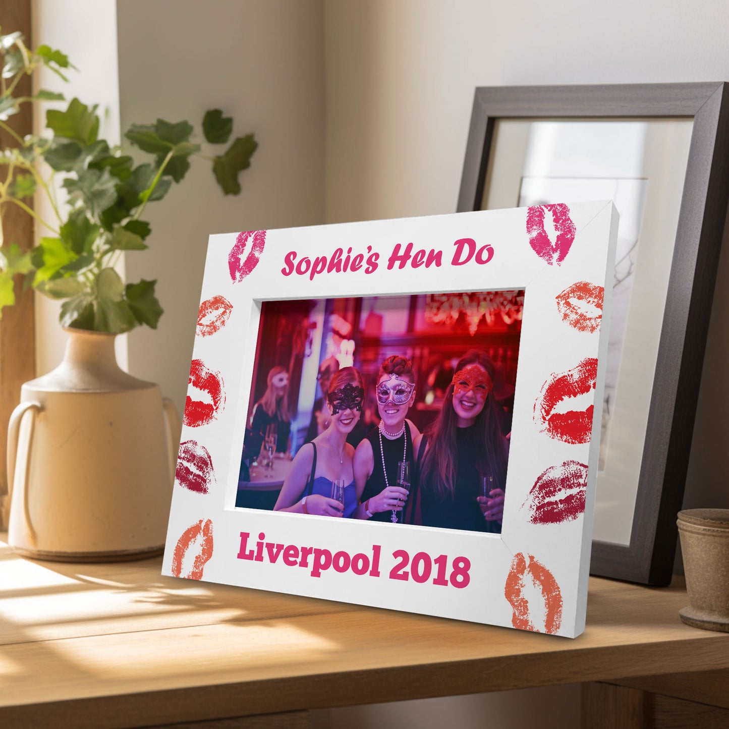 Personalised Hen Party Gift Girls Night Out Photo Frame Bride