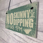 Hot Tub Plaque Garden No Skinny Dipping Shed Sign Funny Sign