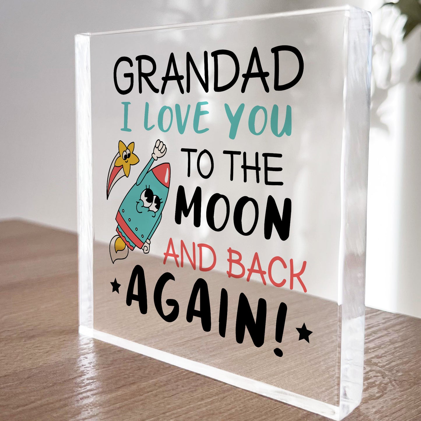 Grandad Gifts Freestanding Plaque Gift Christmas Birthday