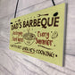 Dads Barbeque Garden Shed Sign SummerHouse Plaque Fathers Day