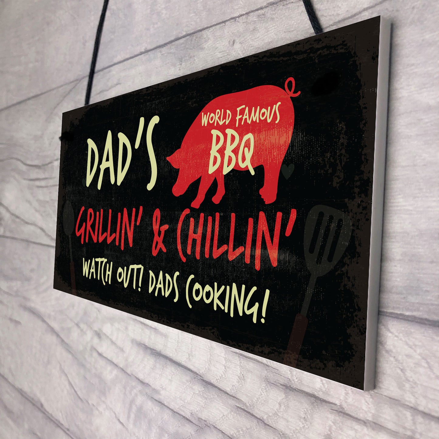 Dads Famous BBQ Garden Barbecue Gift Fathers Day Gifts