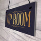 Vip Room Man Cave Home Bar Sign Pub Club Plaque Garden Shed