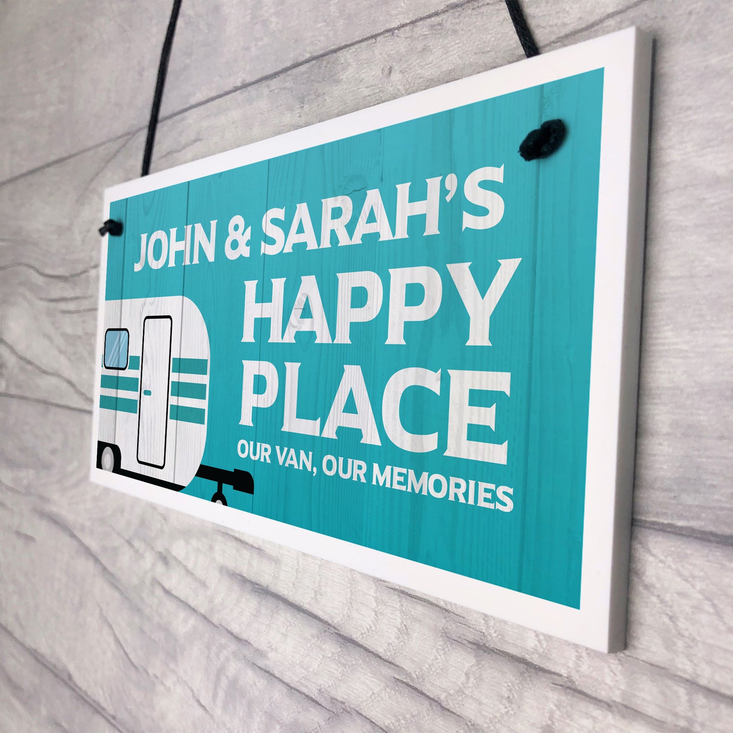 Personalised Novelty Caravan Sign Hanging Door Wall Sign